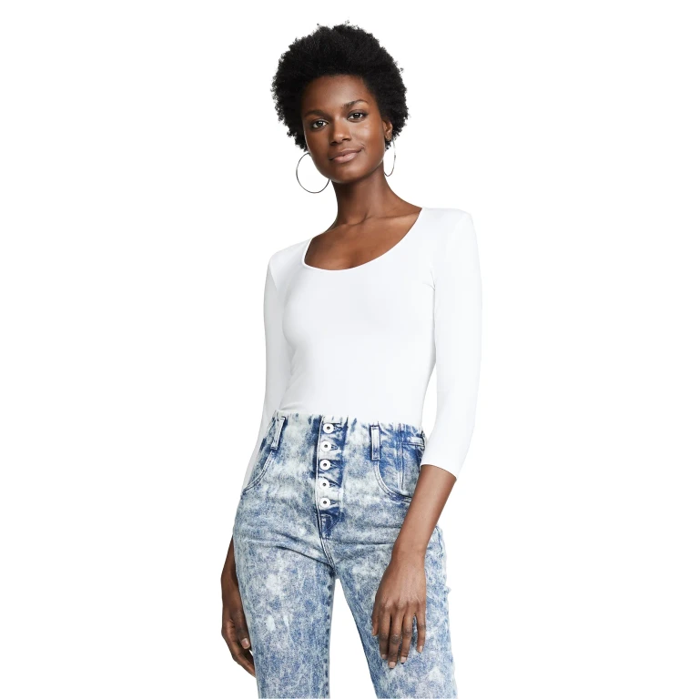 Wolford Tokio Body Tanga Negro M