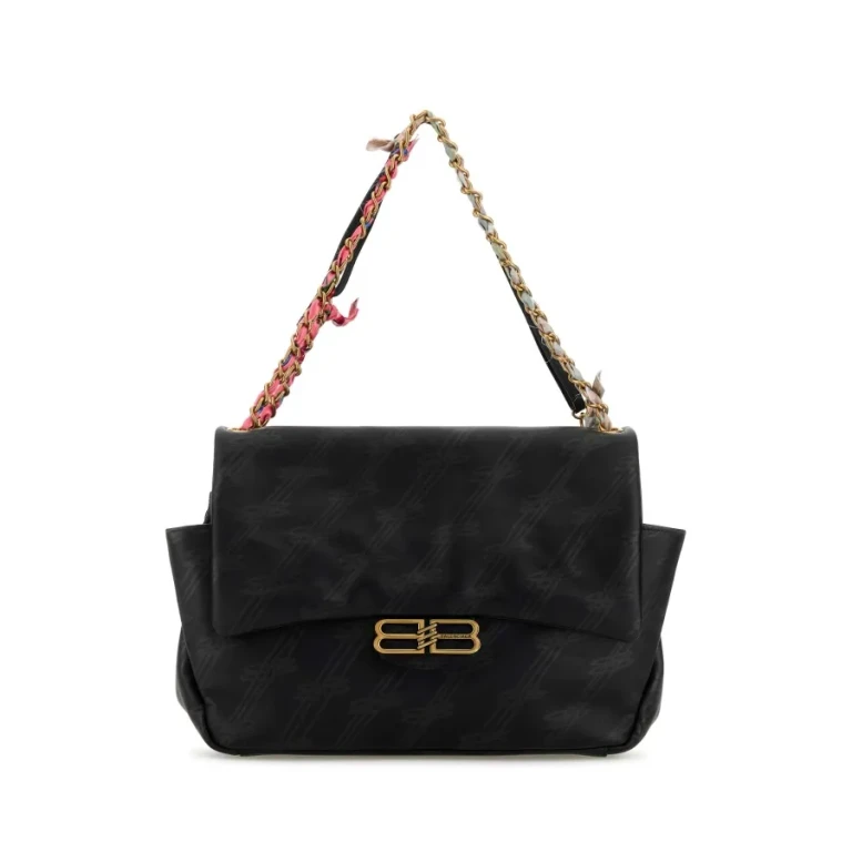 Printed Leather Medium Darling Shoulder Bag