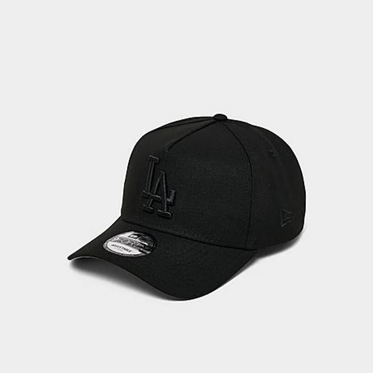 New Era Los Angeles Dodgers MLB 9FORTY Snapback Hat in Black