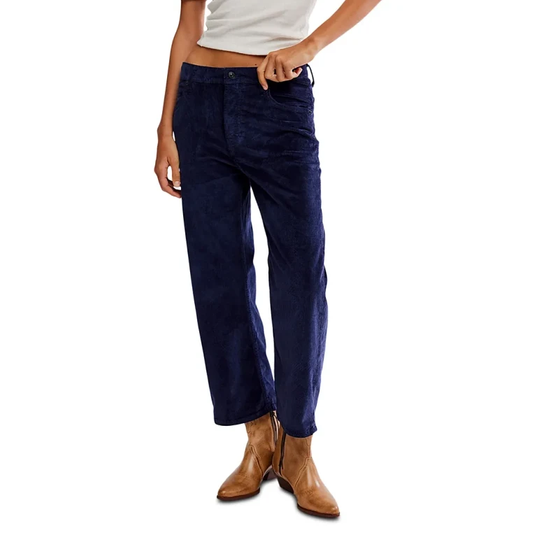 Free People Deep Trance High Rise Corduroy Jeans