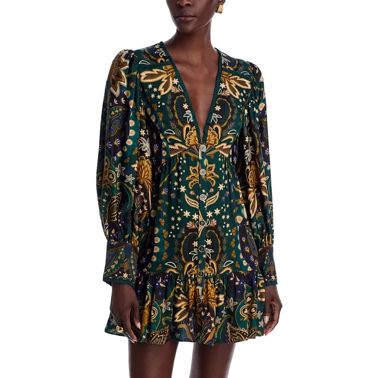 Farm Rio Jaipur Mini Dress