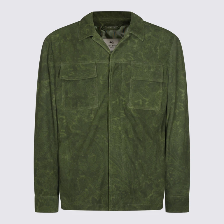 Etro Jackets Green _le - Men