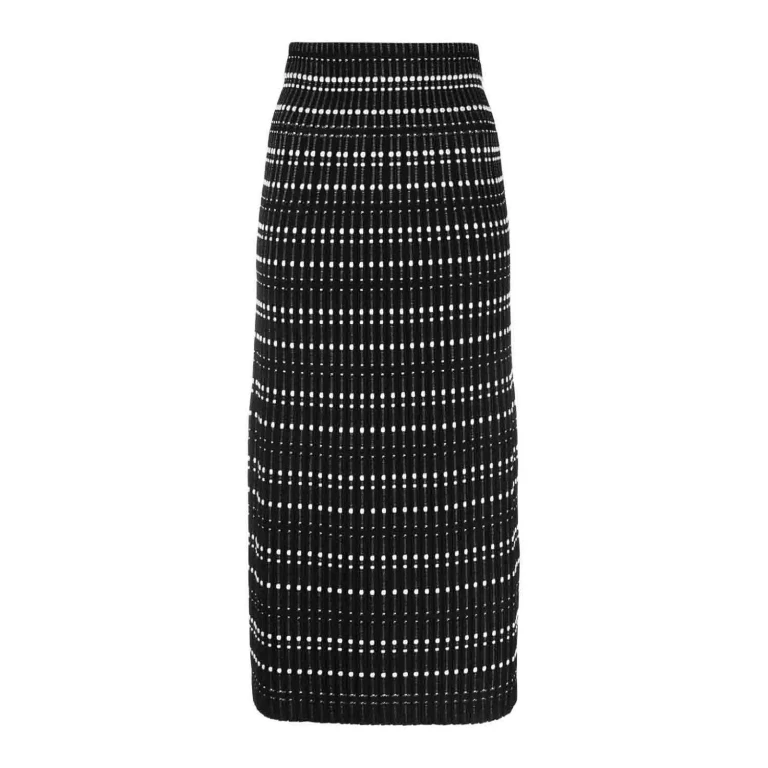 Alexander Mcqueen Jupe Midi - Noir