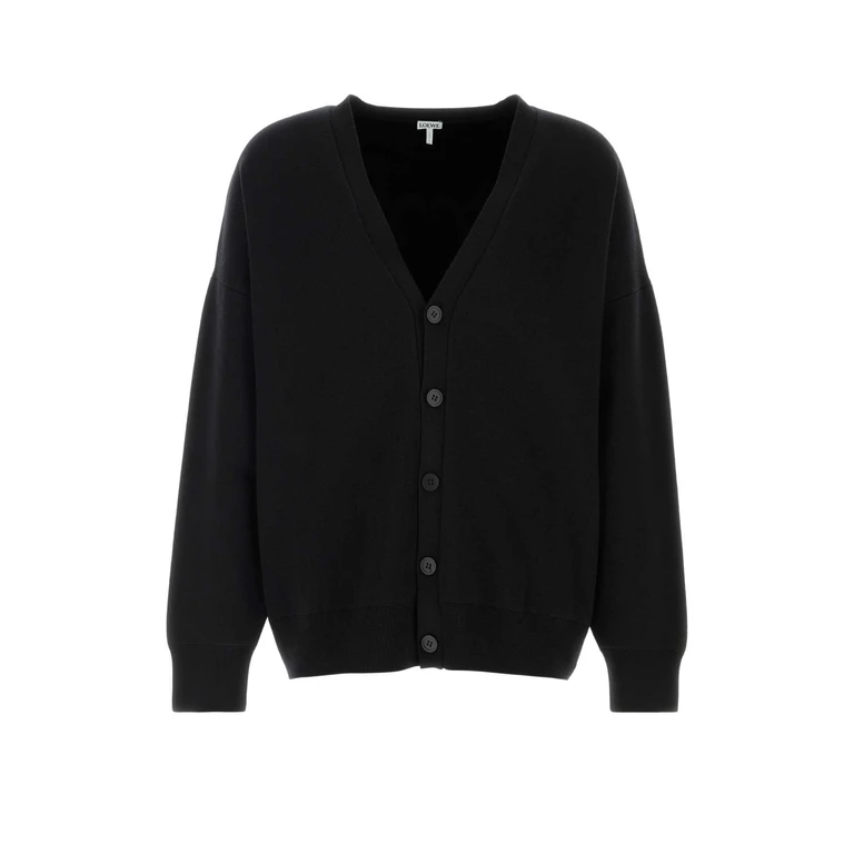 Loewe Sweaters Black Wool/viscose/polyamide - Men