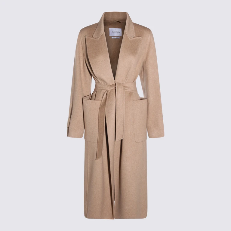 Max Mara Coats Brown _le - Women