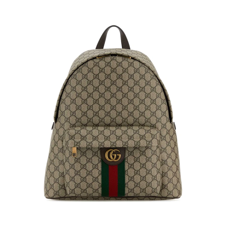 Gucci Printed Canvas Medium Ophidia Backpack Oldbenavrvnn T Polyurethane Polyamide Zaini - Men