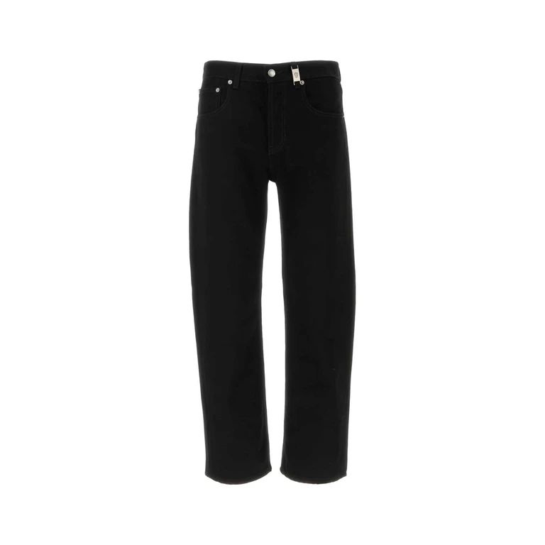 Alexander McQueen Black Denim Jeans Exterior: Cotton - Men