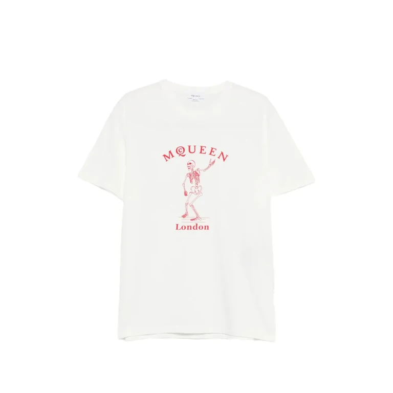 Alexander Mcqueen Skeleton-graphic T-shirt