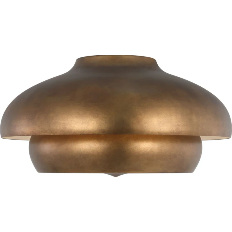 Vintage Gild Flush Mount from the Solene Collection
