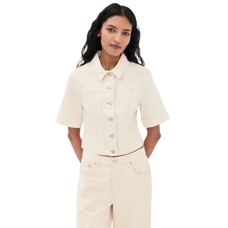 Veronica Beard Jean Malcom Jacket Ecru XL