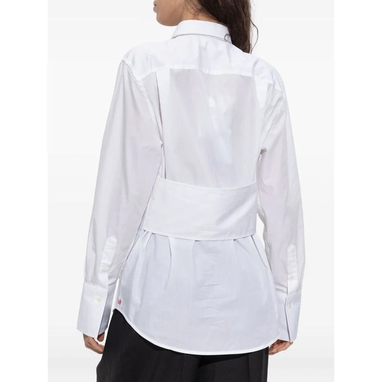 Victoria Beckham Chemise - Blanc