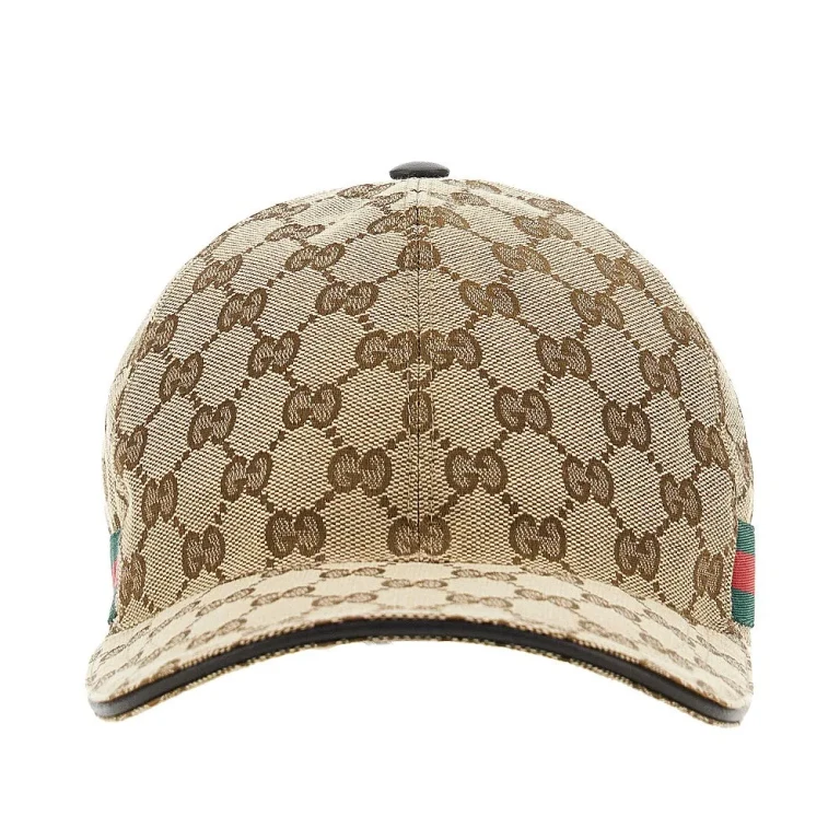 Gucci Original GG Stoff Baseballkappe Herren XL