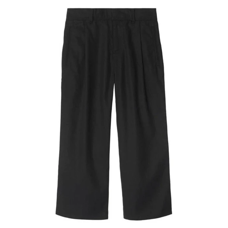 Burberry Kids Carven Cotton Trousers
