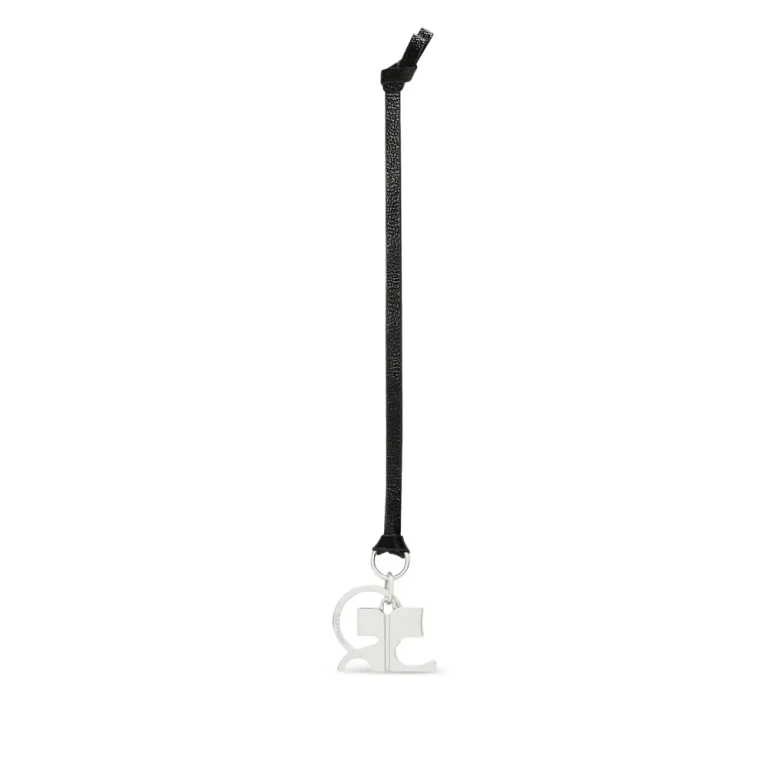 Courrèges Logo-charm Keyring