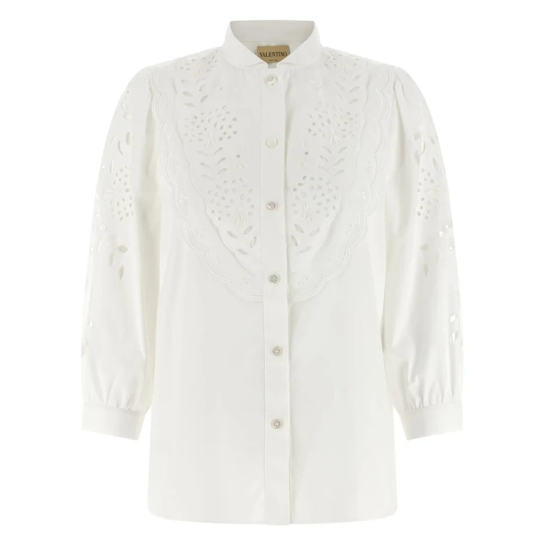 Valentino Garavani Embroidered Sangallo 衬衫