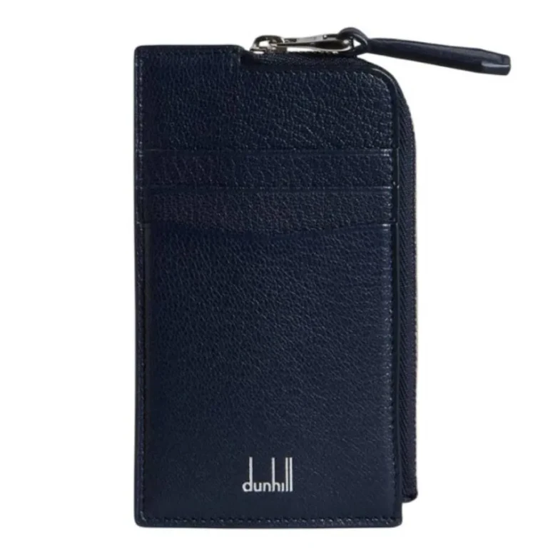 Dunhill Navy Duke Fine Leather Card Case