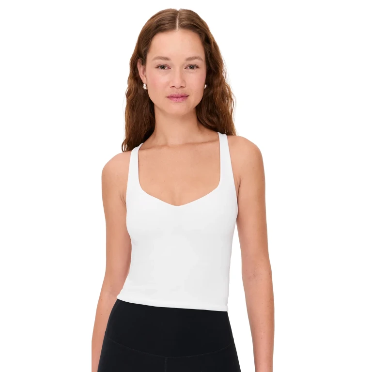 FP Movement Good Karma Sculpt Tank White XS