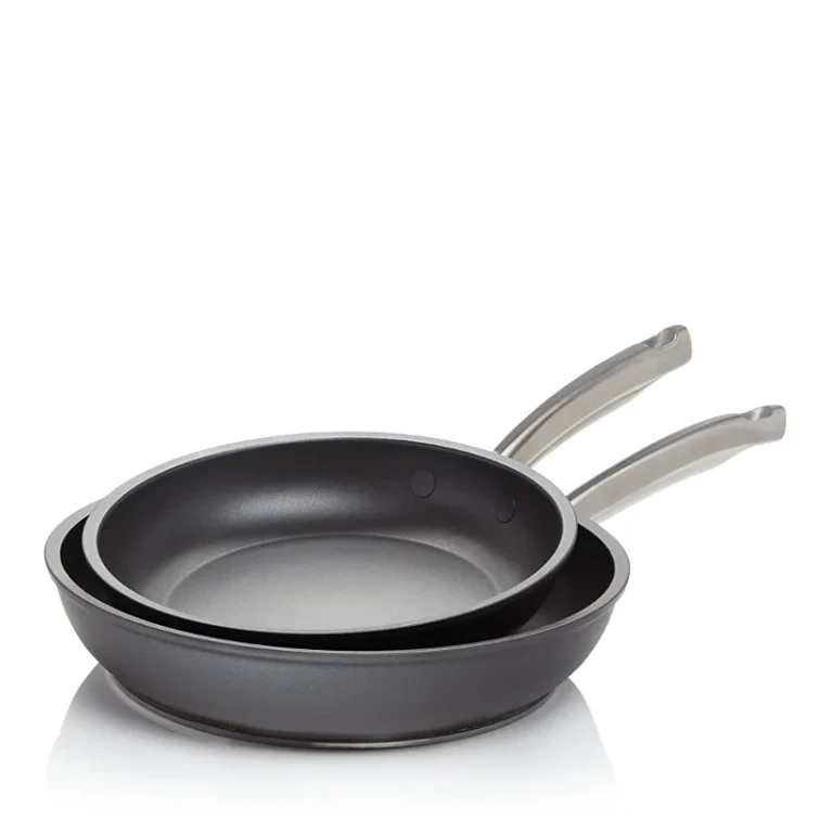 Anolon Accolade Hard-Anodized Precision Forge Skillet Twin Pack, Moonstone
