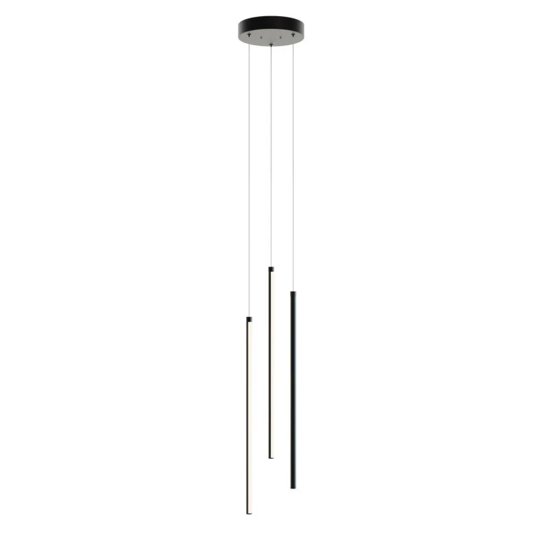 Black LED Pendant from the Rosemont Collection