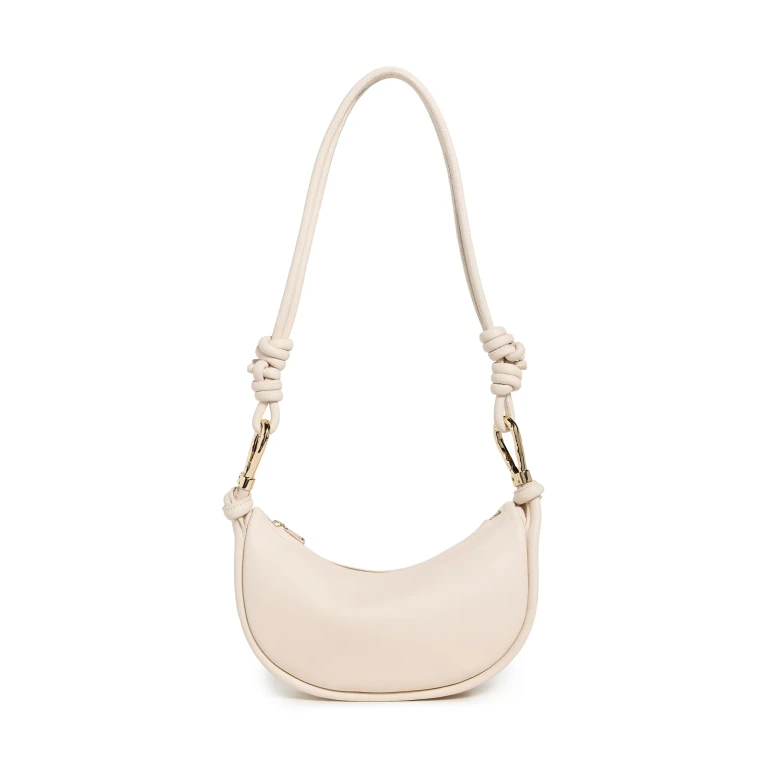 SIMKHAI Avery Leather Crossbody Cream One Size