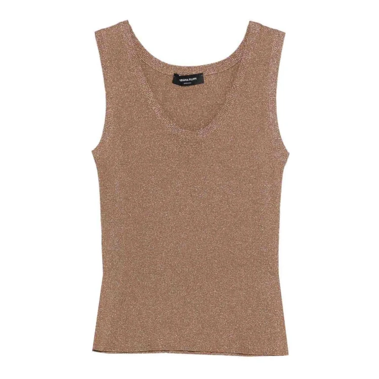 Fabiana Filippi Top - Marron