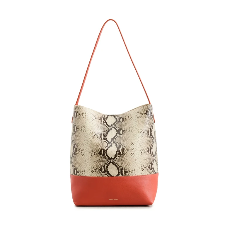 Mansur Gavriel Everyday Cabas Bag Seaweed One Size