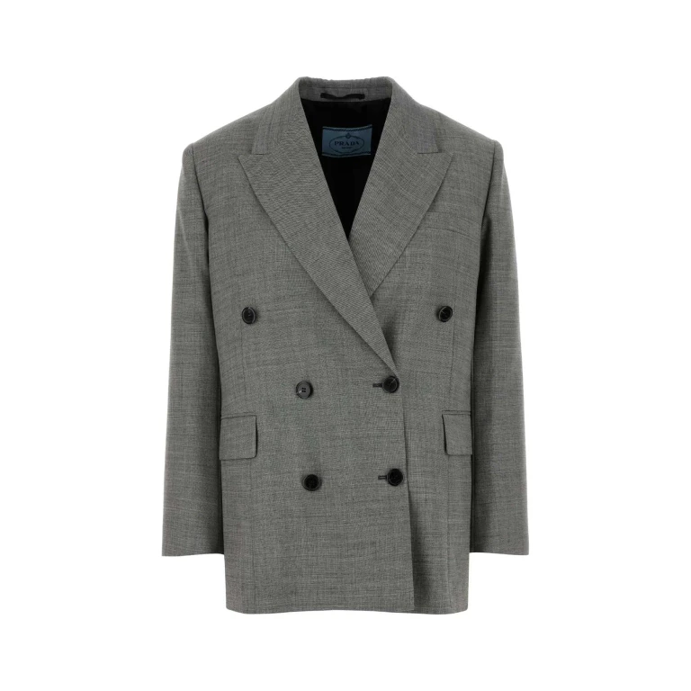 Grey Wool Blazer