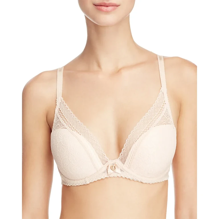 Chantelle Festivite Lace Plunge Contour Bra
