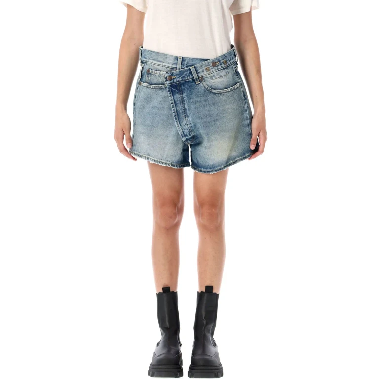 Shorts Woman color Denim (R13W6055969C968)