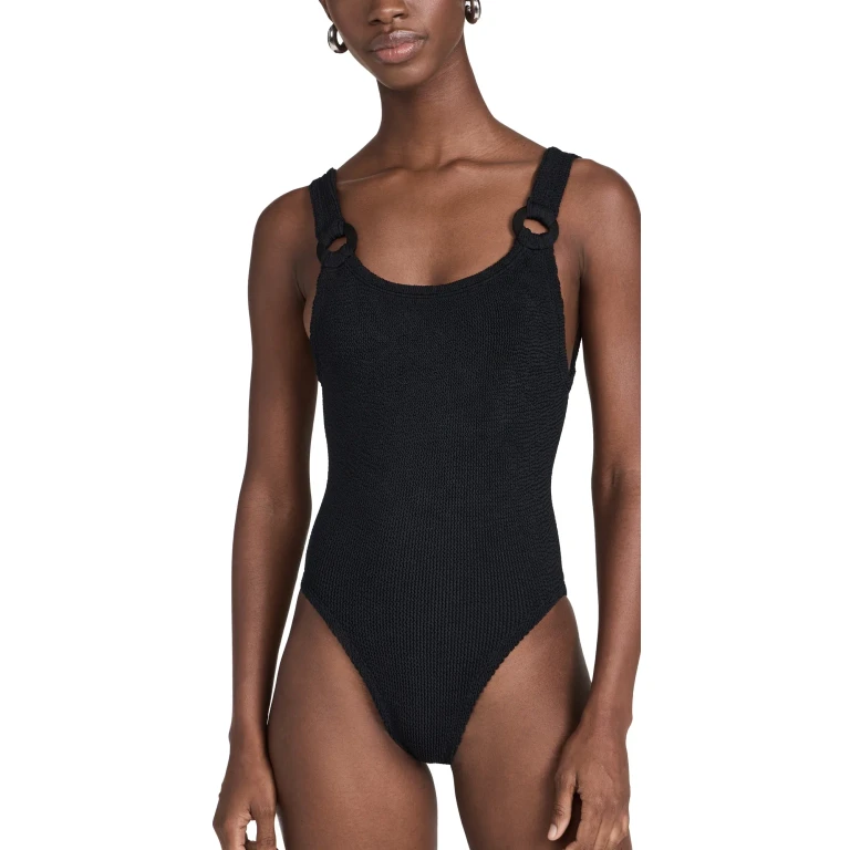 Maillot de bain une pièce Hunza G Domino Noir