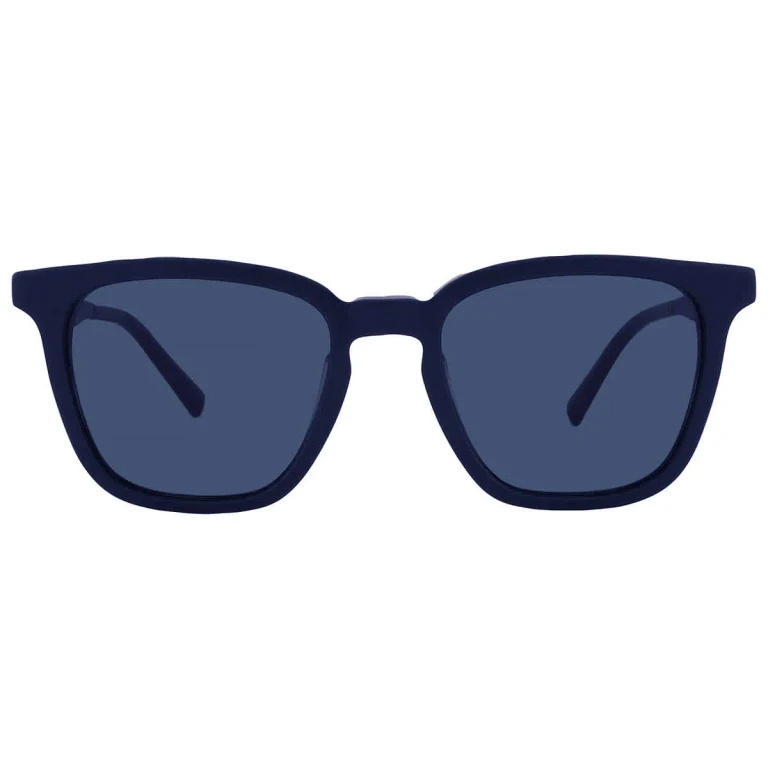 Ferragamo Blue Rectangular Mens Sunglasses SF1100S 414 52