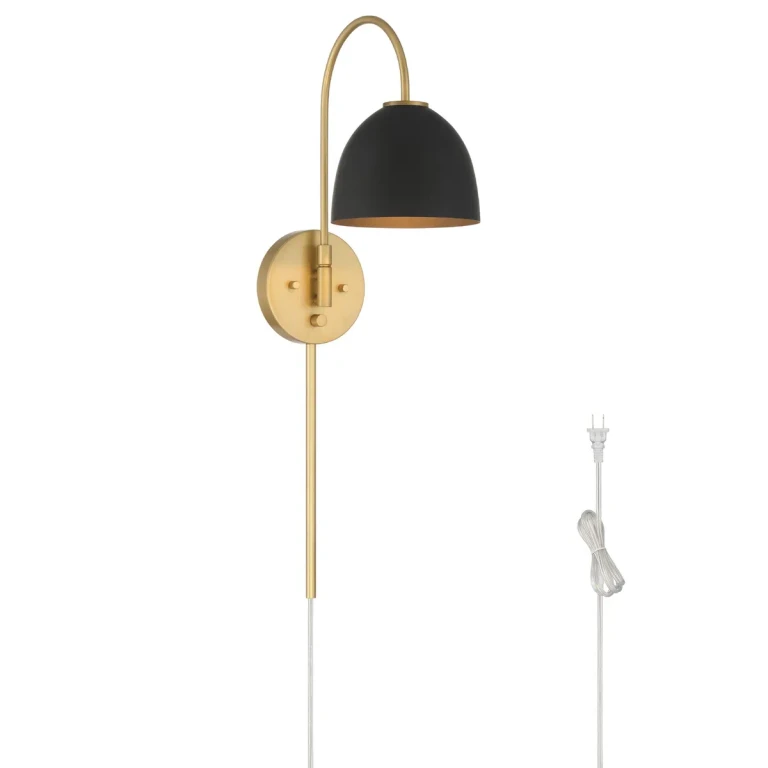 Luxe Gold Wall Sconce from the Erling Collection