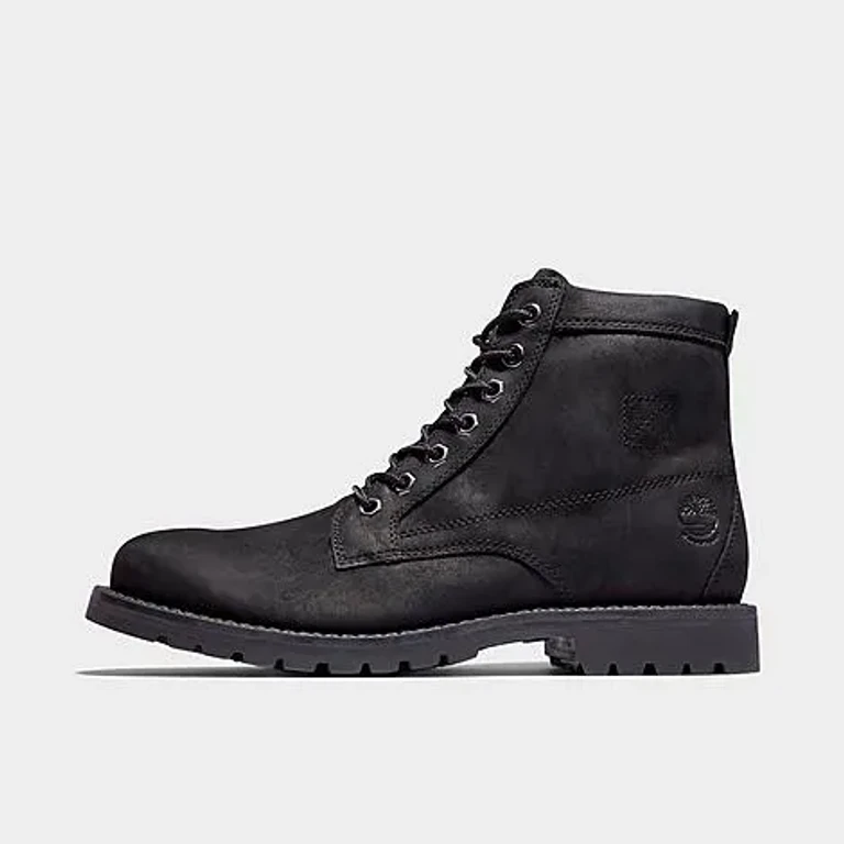 Timberland Men's Redwood Falls Waterproof Boots in Jet Black Size: 7.0