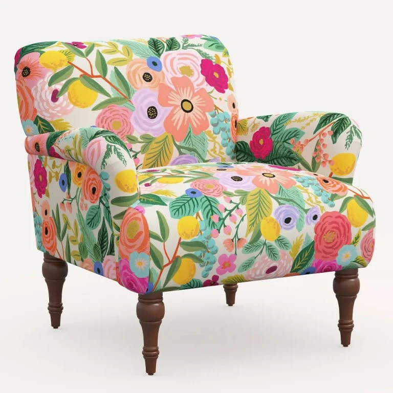 Bristol Pink Garden Party Accent Chair