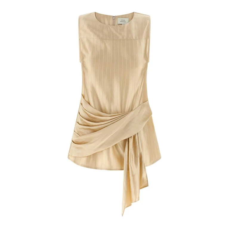 Loulou Studio Top - Beige