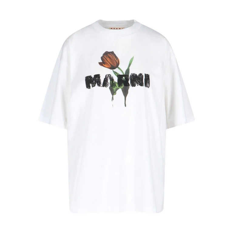 T-shirt Marni - Blanc