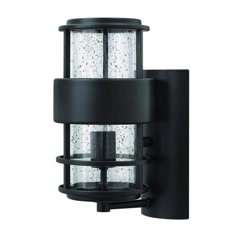 Satin Black LED Wall Mount from the Saturn Collection