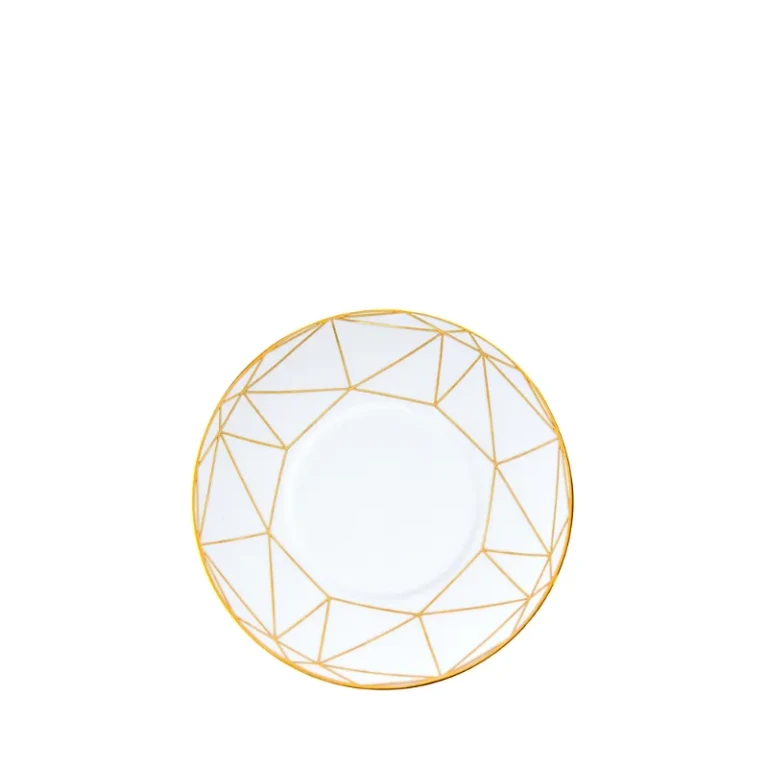 Prouna Gem Cut Bread & Butter Plate