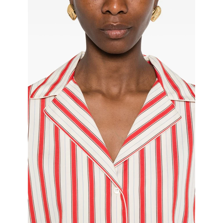 Forte Forte Forte Shirts Clear Blue Cotton Silk - Women