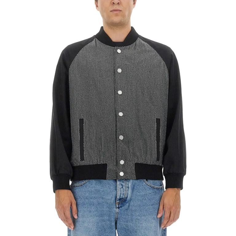 Balmain Bomberjacke mit Strasssteinen