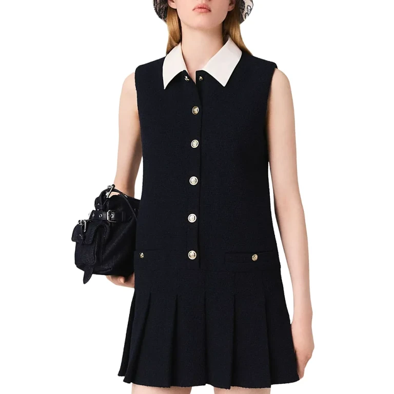 Maje Tweed Mini Dress