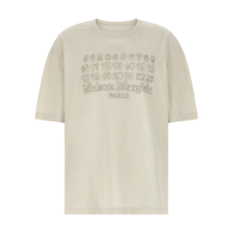 Maison Margiela T-shirt In Grey Cotton