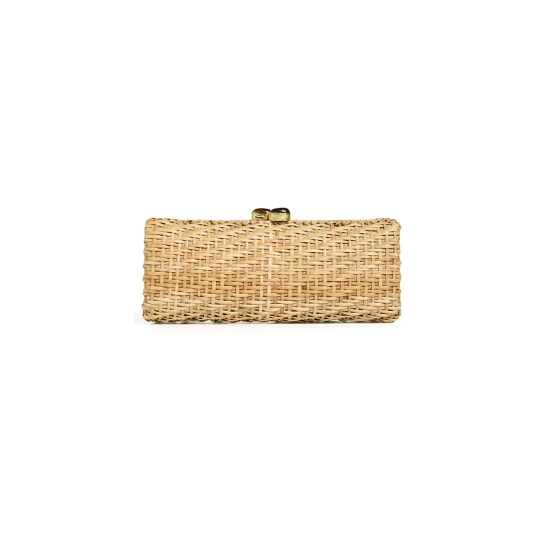 Poolside Bags The Nantucket Clutch Natural One Size