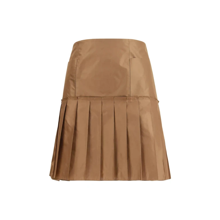 Fendi Silk Taffetas Skirt