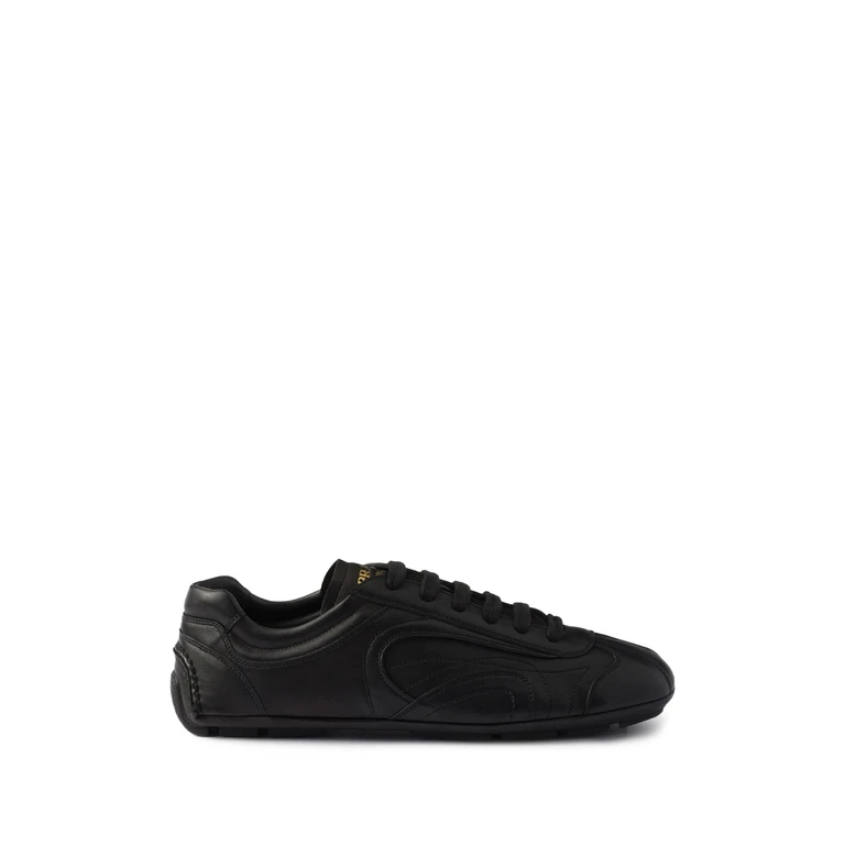 Prada Sneakers Black Lamb Leather - Men