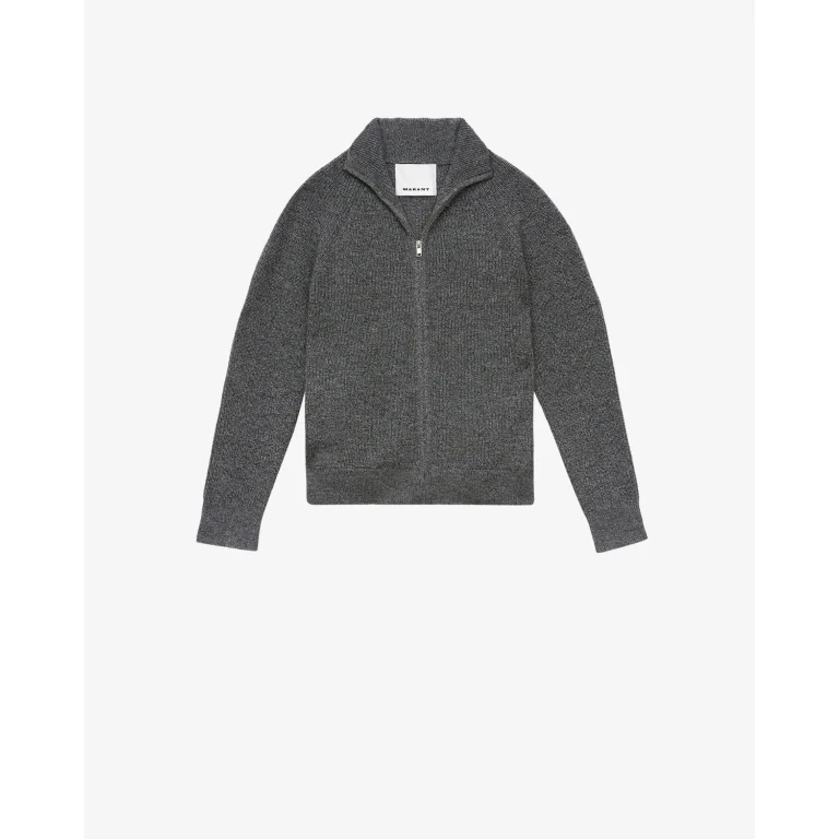 Cardigan Benett - Homme - Gris Foncé - Taille S - Isabel Marant