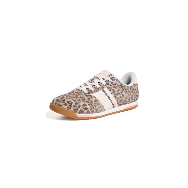 Keds Revival Leopard Sneakers Tan/Brown 5.5
