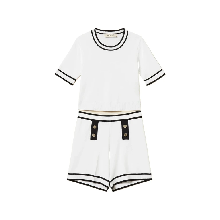 Twinset Kids Completo White