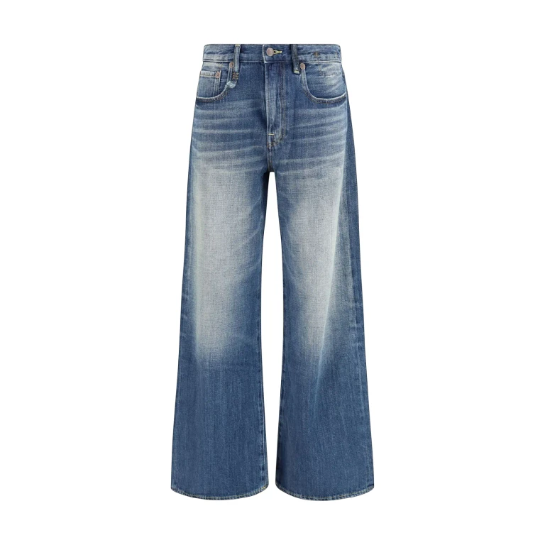Cotton Denim D'Arcy Jeans (R13WD038D380A)