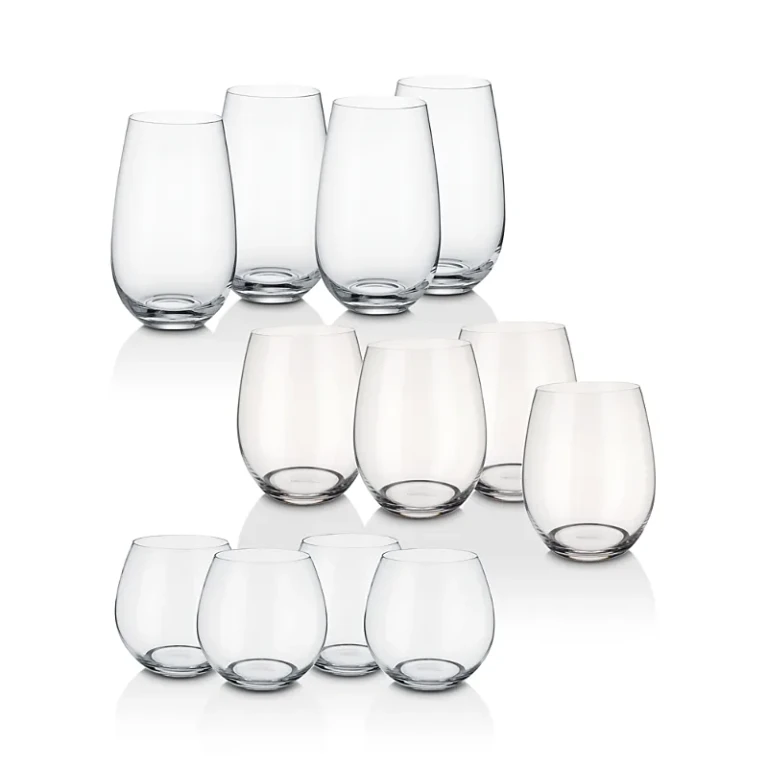 Villeroy & Boch Entree Stemless Wine 12-Piece Set